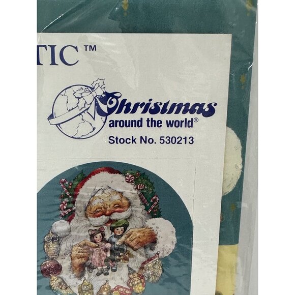 VTG Toys From The Attic Christmas Gift Wrap Lot 50 Sq Ft Paper & Tags NIP - Picture 3 of 8